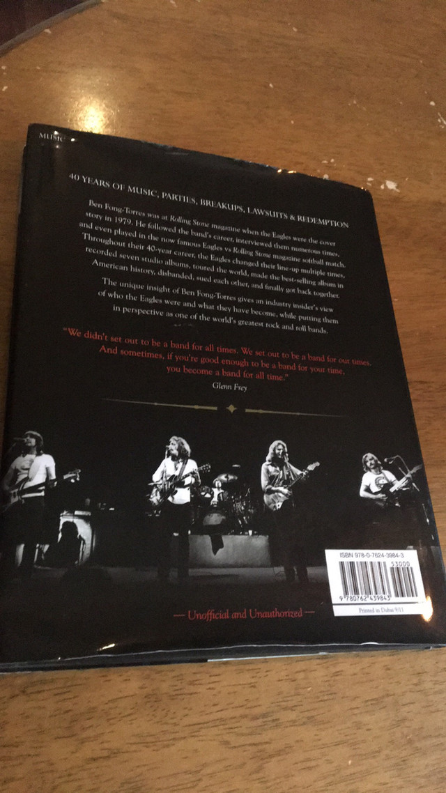 The Eagles - Taking It To The Limit - Insiders Account in Non-fiction in Oshawa / Durham Region - Image 2