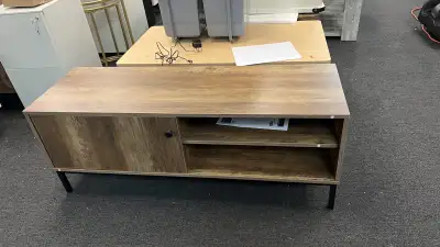 Beautiful TV Cabinet for TVs up to 50", TV Stand w Compartment, View more