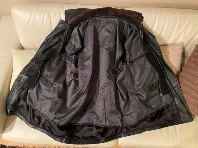Echtes Leder Leather Jacket for men in Men's in Laval / North Shore - Image 4