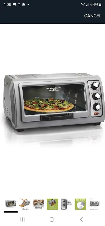 Hamilton Beach Toaster Oven, View more