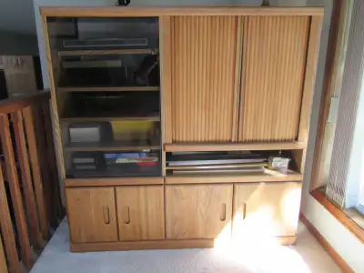 Free Oak Entertainment Center, View more