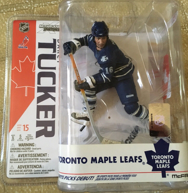 Toronto Maple Leafs - Darcy Tucker McFarlane figure, new in box in Toys & Games in Ottawa