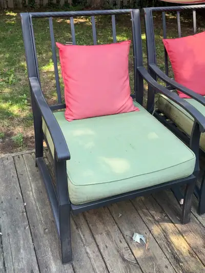 Rod Iron Patio furniture set of 5, View more