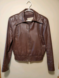 Men's leather jacket 