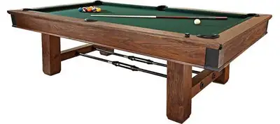 Table de billard Brunswick Canton style industriel rustique pool, View more