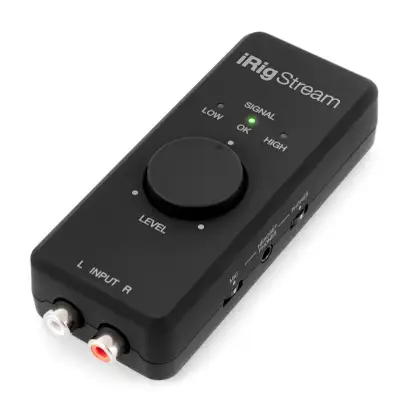IK Multimedia iRig Stream stereo audio interface w USB-C, View more
