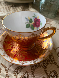 Vintage cup and saucers