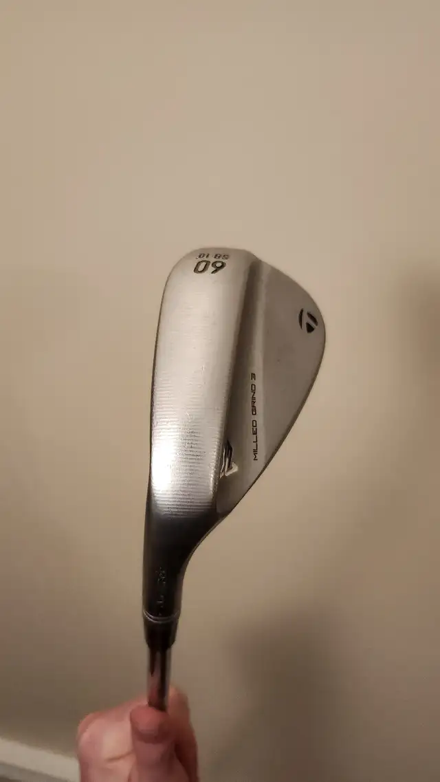 Taylormade Milled Grind 3 60 Degree Wedge (LH) in Golf in Kitchener / Waterloo - Image 3