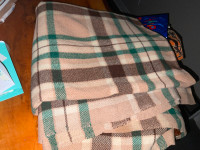 Beautiful pure wool lap blanket for sale