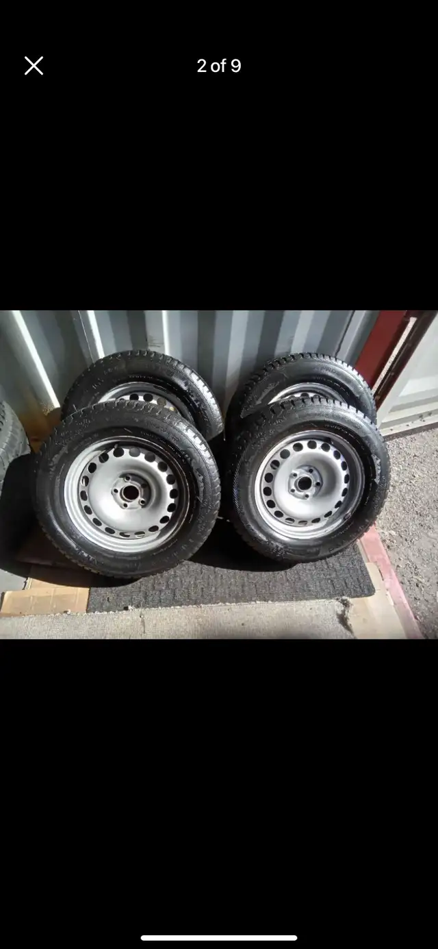 Set of 4 NORD FROST winter tires with rims (215 65 16) pattern ( in Tires & Rims in Oakville / Halton Region - Image 3