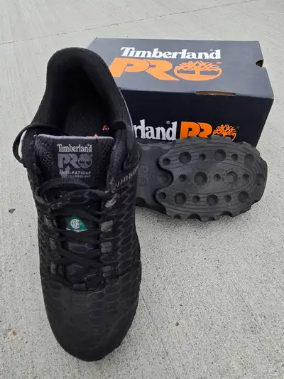 LIKE NEW: Timberland Pro Alloy Safety Toe Work Shoe - Size 8 Men, View more