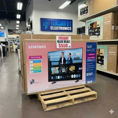 Samsung 65" QLED 4K TV (Q6F) - Quantum Dot -  New, View more