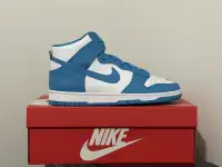 DS Nike Dunk High Laser Blue size 10.5