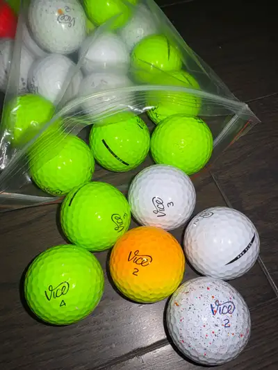 Colorful Vice Golf Balls, View more