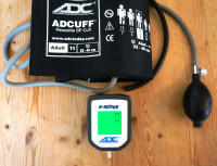 Blood Pressure Sphygmomanometer Gauge Digital Aneroid.ADC 8002