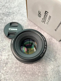 Canon EF 50mm f/1.4 USM - Standard and Medium Telephoto Lens