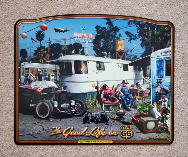 Route 66 Metal Signs  in Arts & Collectibles in Edmonton - Image 8