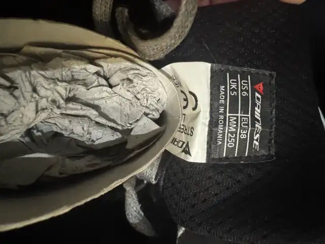 Dainese Street Rocker D-WP Boots (US 6 / EU 38) - Like New! in Motorcycle Parts & Accessories in Ottawa - Image 5