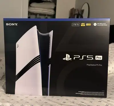 New SEALED Sony PlayStation 5 Pro 2TB Console, View more