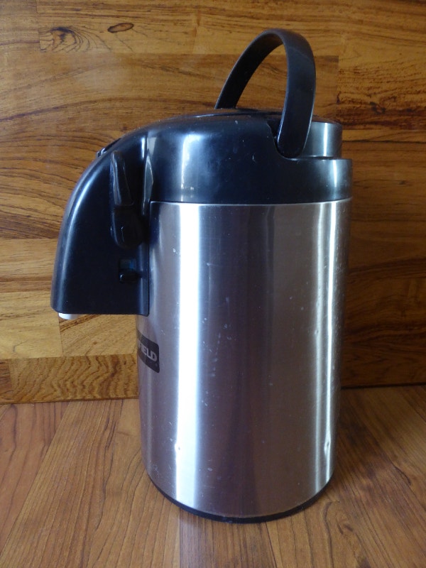 Tiger 2.24 Liter Stainless Steel Thermal Coffee Carafe with Pump