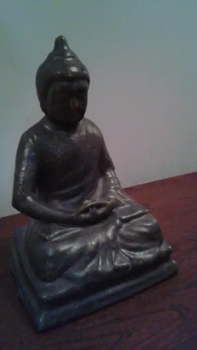 Good Fortune Meditating Buddha statue - height 11 inches, View more