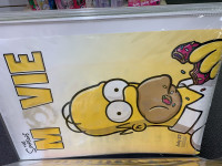 The Simpsons Homer ORIGINAL Movie Poster Hard to Find Booth 279