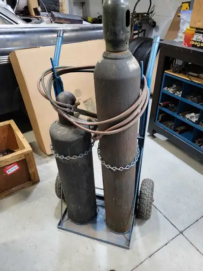 Cutting torches and tanks, View more