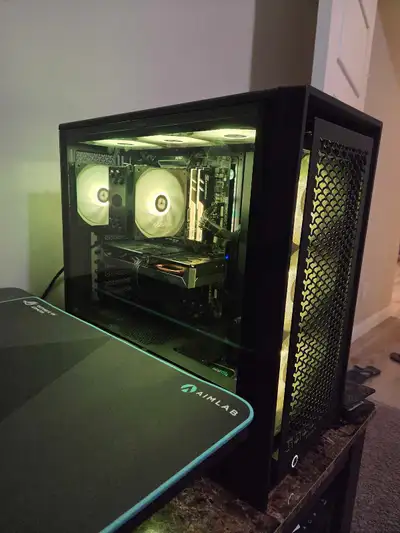 Built it this weekend with some new parts some old.Case and case fans are brand new and cpu/gpu/ram...