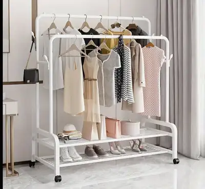 MultiPurpose Metal Garment Rack, Heavy Duty , View more