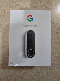 Google Nest video doorbell Brand New Sealed