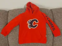 Authentic Calgary Flames Mighty Mac hoodieGreat shapeKids Size 3