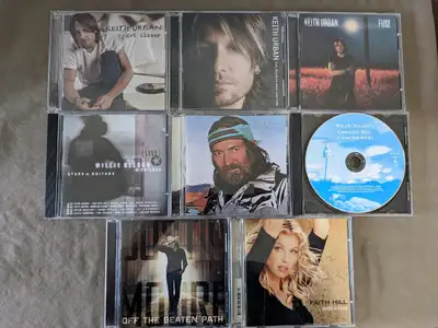 8 Country CD's. All 8 for $5.00., View more