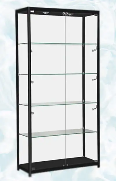 Glass Display Showcases, Tower Cases, Jewelry & Trophy Cabinets, View more
