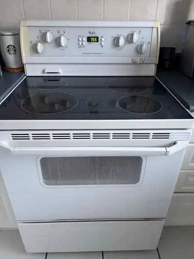 White Whirlpool Stove, View more
