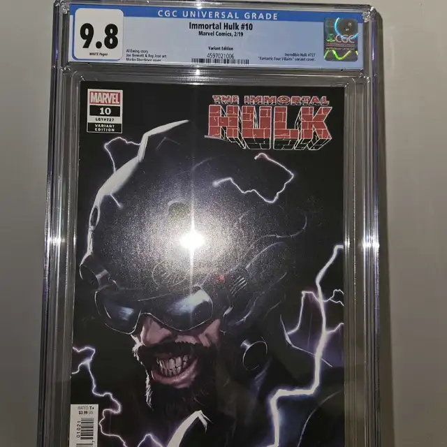 Immortal Hulk #10 CGC  in Comics & Graphic Novels in Trenton - Image 2