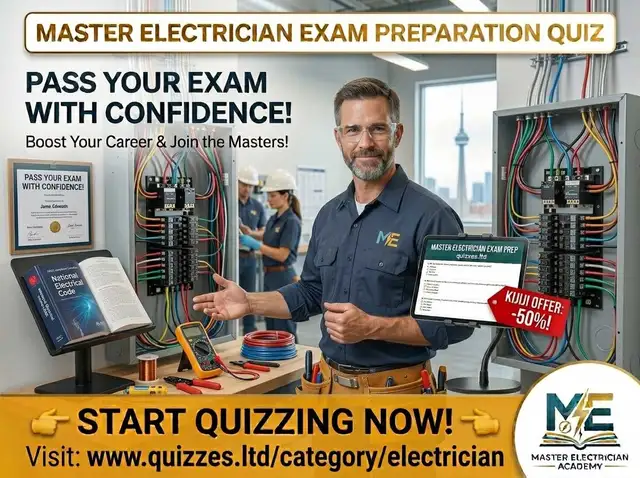 Ontario Master Electrician Exam Prep ⚡️ Pass First Try!
