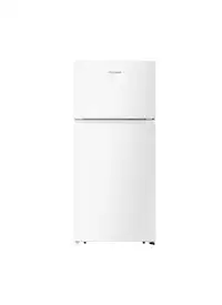 Hisense RT18N6AWD 18.0 Cu. Ft. Top Mount Refrigerator (White)