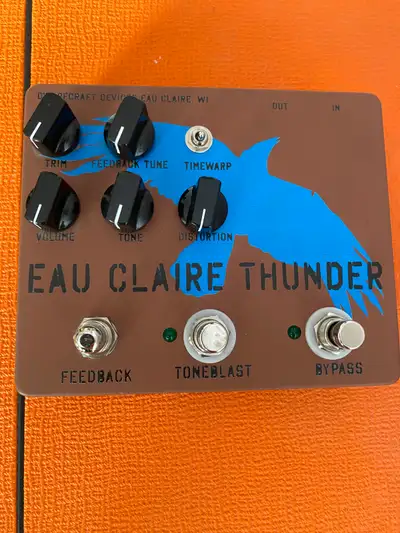 Dwarfcraft Devices Eau Claire Thunder Bass + Guitar Fuzz Pedal, View more