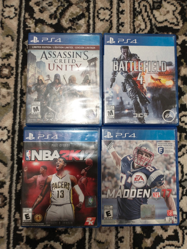 PS4 games in Sony Playstation 4 in Kingston