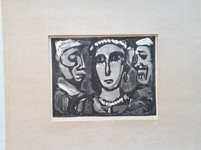 Georges Rouault, Gravure, Signee dans l'impression,Certificate, dans Art et objets de collection  à Ville de Montréal - Image 2