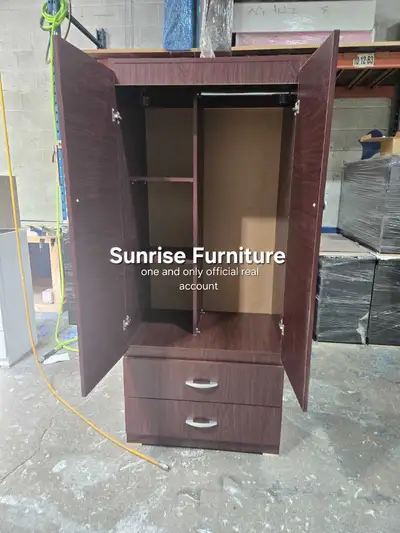 2 door wooden wardrobe brand new wardrobe cupboard cabinet, View more