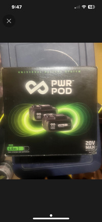 PWR Pod - batteries