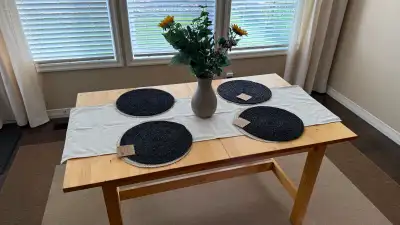 Dining table - extendable, View more