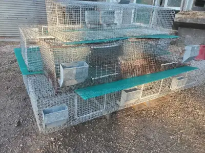 Wire Rabbit Hutch Cage System, View more