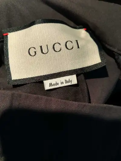 Pantalon homme Gucci en coton lourd noir, View more