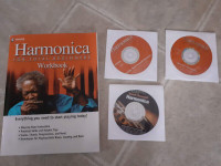 Harmonica work book + 3 dvd