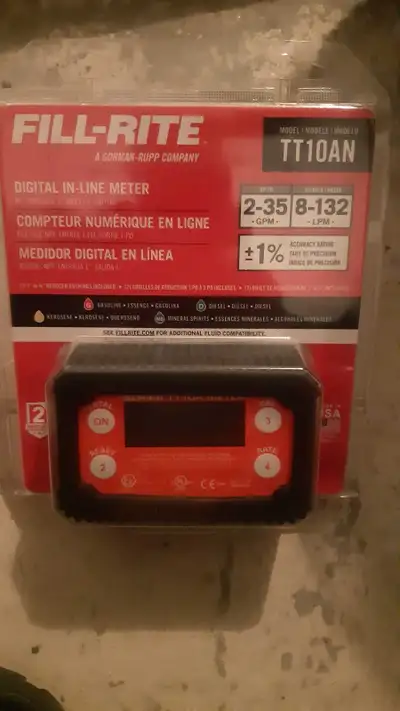 Fill-Rite Digital fuel meter, View more