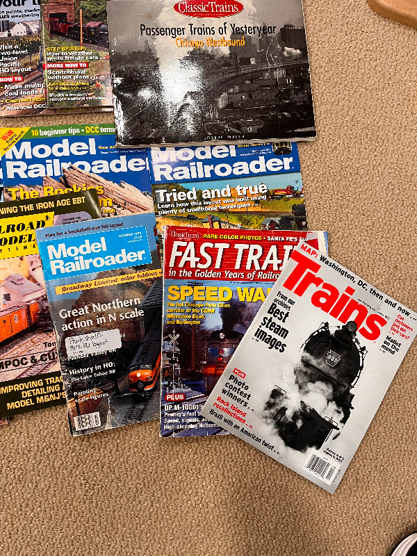 Railroad Magazines - Model Railroader + Classic Trains + in Hobbies & Crafts in North Bay - Image 3