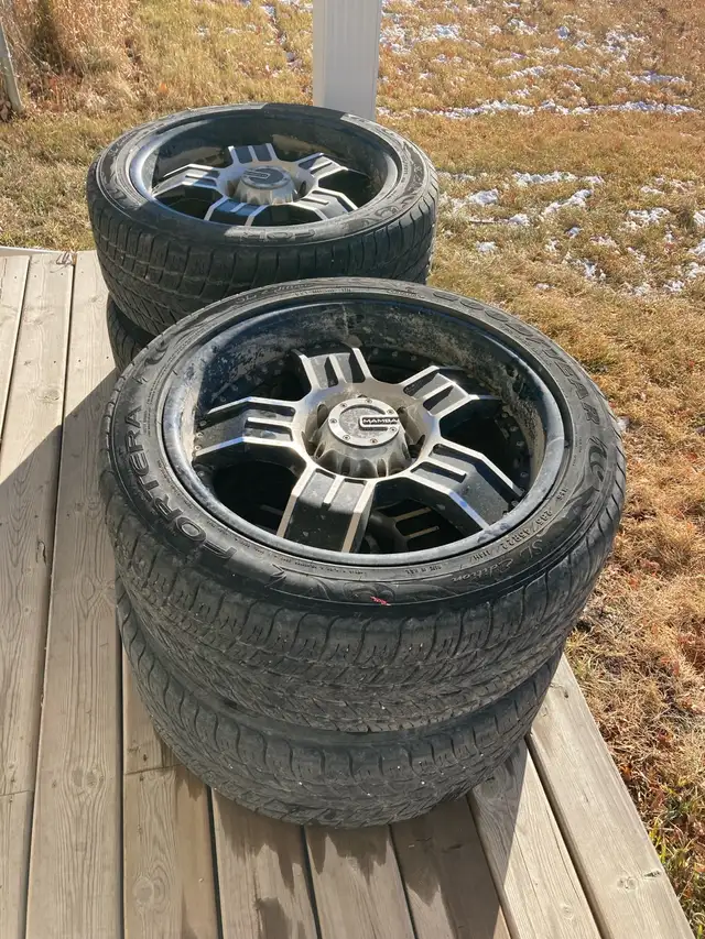 GMC half ton 22’ rims and tires in Other in Red Deer - Image 2