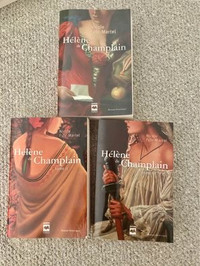 Hélène de Champlain 3 volumes